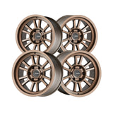 1 X Konig Hyper Trail 17X9 5X5.00 71.5 Hub -12 Offset Bronze Wheel Rim