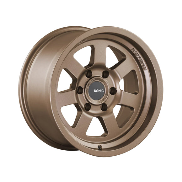 1 X Konig Hyper Trail 17X8.5 6X5.50 106.1 Hub -6 Offset Bronze Wheel Rim