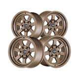 1 X Konig Hyper Trail 17X8.5 6X5.50 106.1 Hub -6 Offset Bronze Wheel Rim