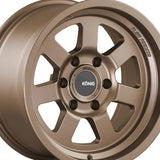 1 X Konig Hyper Trail 17X8.5 6X5.50 106.1 Hub -6 Offset Bronze Wheel Rim