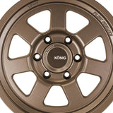 1 X Konig Hyper Trail 17X8.5 6X5.50 106.1 Hub -6 Offset Bronze Wheel Rim