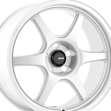 1 X Konig 106GW Hexaform 18X8.50 5X108 73.1 Hub 43 Offset White Wheel Rim