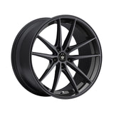 Konig 08237B OVERSTEER 16X7.5 5X108 73.00 Hub +45 Offset Black Wheel Rim
