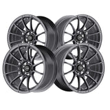 1 X Konig 39MG Dial In 15X9 4X100 73 Hub +35 Offset Grey/Anthracite Wheel Rim