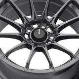 1 X Konig 39MG Dial In 15X9 4X100 73 Hub +35 Offset Grey/Anthracite Wheel Rim