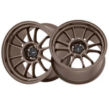 1 X Konig 47BZ Hypergram 17X10 5X4.50 73.10 Hub +18 Offset Gloss Bronze Wheel Rim