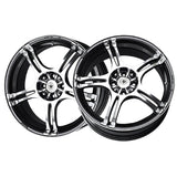 Konig 038 15X6.5 5X100/5X4.50 73.00 Hub +40 Offset Anthracite Wheel Rim