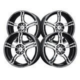 Konig 038 15X6.5 5X100/5X4.50 73.00 Hub +40 Offset Anthracite Wheel Rim