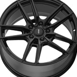 Konig 112 19X8.5 5X112 66.60 Hub +40 Offset Black Wheel Rim