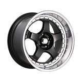 Konig 063 18X9 5X4.50 73.00 Hub +25 Offset Black Wheel Rim