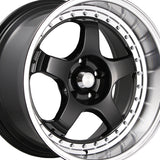 Konig 063 18X9 5X4.50 73.00 Hub +25 Offset Black Wheel Rim
