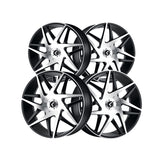 1 X KRAZE PHASE 20X8.5 5-112/5-114.3 72.62 Hub 38 Offset Black Wheel Rim