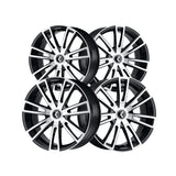 1 X KRAZE SPECTRA 20X8.5 5-115/5-120 74.1 Hub 38 Offset Black Wheel Rim