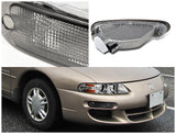 Coolstuffguru Compatible with Dodge Avenger Parking Signal Bumper Lights Lamps Smoke