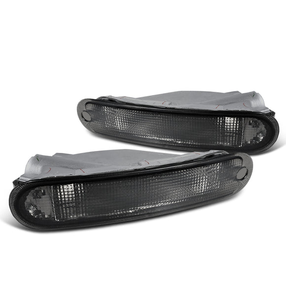 Coolstuffguru Compatible with Dodge Avenger Parking Signal Bumper Lights Lamps Smoke