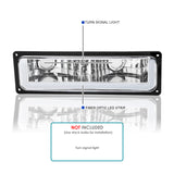 Coolstuffguru LED Bumper Light Signal Lamp Compatible with GMC C/K Chevy C10 1500 2500 1988-1999