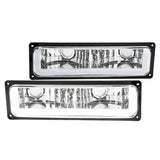 Coolstuffguru LED Bumper Light Signal Lamp Compatible with GMC C/K Chevy C10 1500 2500 1988-1999