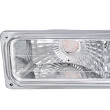 Coolstuffguru Compatible with Gmc Chevy C/K 1500 Chrome Led Halo Pro Headlight, Corner, Bumper Lamp, Grill