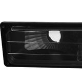 Coolstuffguru Black Projector Headlight+Bumper Corner+Red Led Tail La Compatible with 1994-1998 Suburban Tahoe