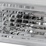 Coolstuffguru Compatible with Jeep Cherokee Clear 7"x6" Headlights+Turn Signal Lights+Front Bumper Lamps P