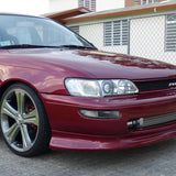 Coolstuffguru Compatible with Toyota Corolla Chrome/ Clear Bumper Lamps Signal Lights
