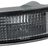 Coolstuffguru Compatible with Toyota Corolla Chrome/ Clear Bumper Lamps Signal Lights