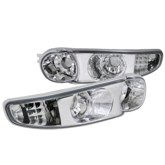 Coolstuffguru Compatible with GMC Yukon Denali Clear Bumper Lights