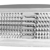 Coolstuffguru Compatible with Jeep Grand Cherokee Park Bumper Lights Chrome Pair