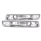 Coolstuffguru Compatible with GMC Yukon Bumper Signal Parking Lights Lamp Chrome