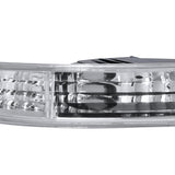 Coolstuffguru Compatible with Acura Integra Chrome Clear Parking Signal Bumper Lights