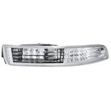 Coolstuffguru Compatible with Acura Integra Chrome Clear Parking Signal Bumper Lights