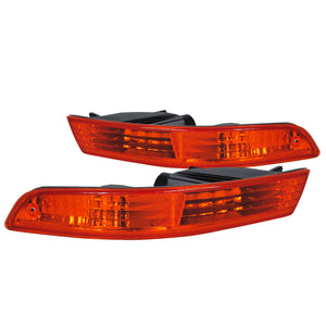 Coolstuffguru Compatible with Acura Integra Rs Ls Gs Bumper Lights Amber