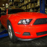 Coolstuffguru Compatible with Ford Mustang Replacement Clear Lens Corner Front Bumper Signal Lights Fog Lamps