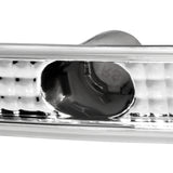 Coolstuffguru Compatible with Ford Mustang Replacement Clear Lens Corner Front Bumper Signal Lights Fog Lamps