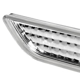 Coolstuffguru Compatible with Ford Mustang Replacement Clear Lens Corner Front Bumper Signal Lights Fog Lamps