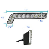 Coolstuffguru Compatible with Ford Mustang Gt E-Class Style Led Daytime Running Lights