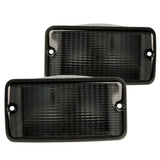 Coolstuffguru Smoke Lens Bumper Lights Compatible with Jeep Wrangler 1997-2006 L+R Pair Assembly