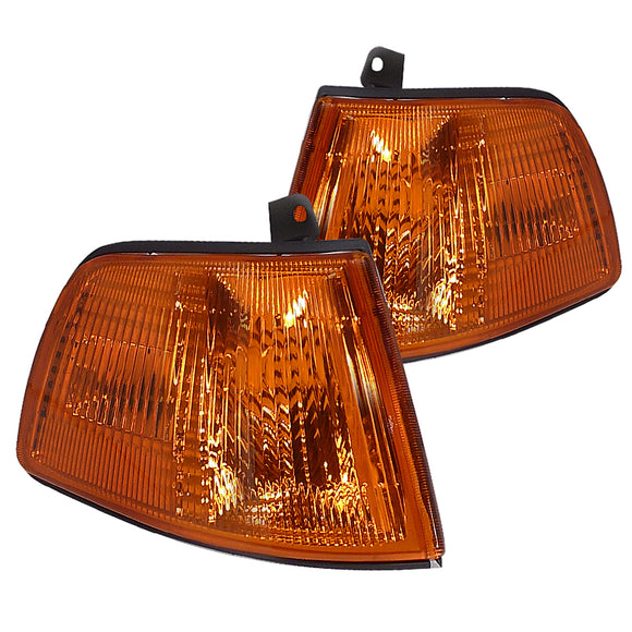 Coolstuffguru Compatible with Honda Civic 2/3Dr Hatchback Amber Front Corner Signal Lights