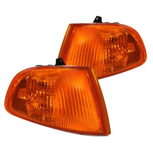 Coolstuffguru Compatible with Honda Civic Dx Ex Lx 2/3Dr Signal Corner Lights Amber