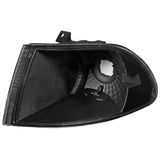 Coolstuffguru Compatible with Honda Civic Ex Dx Lx 4 Door Sedan, Black Housing Black Housing Corner Lights