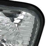 Coolstuffguru Compatible with Ford Econoline Euro Chrome Corner Lights Parking Lamps