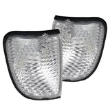 Coolstuffguru Compatible with Ford Econoline Euro Chrome Corner Lights Parking Lamps