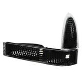 Coolstuffguru Compatible with Ford F250 F350 F450 F550 Black Clear Signal Corner Bumper Lights