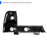 Coolstuffguru Compatible with Ford Ranger Pickup Black Corner Turn Signal Bumper Lights Lamps Left+Right