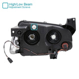 Coolstuffguru Compatible with Dodge Charger Euro Chrome Smoke Headlights Replacement w/ Corner Lamps