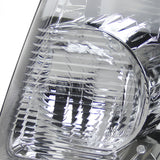 Coolstuffguru Compatible with Ford Ranger Pickup Euro Chrome Headlights+Clear Corner Signal Lamps