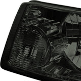 Coolstuffguru Compatible with Ford Ranger Pickup Euro Smoke Headlights+Tinted Corner Signal Lamps