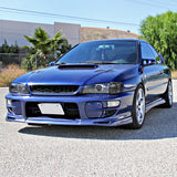 Coolstuffguru Compatible with Subaru Impreza Black Projector Headlights+Corner Lamps Turning Signal Lights