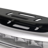 Coolstuffguru Compatible with Glossy Black 97-03 F150 Dual Halo Projector Headlights+Led Drl Driving Fog L