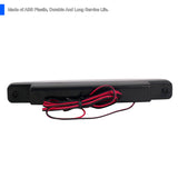 Coolstuffguru Pair LED Driving Bumper Black Fog Lamps w/8 SMD LED Bulbs 6000K DC 12V 4W